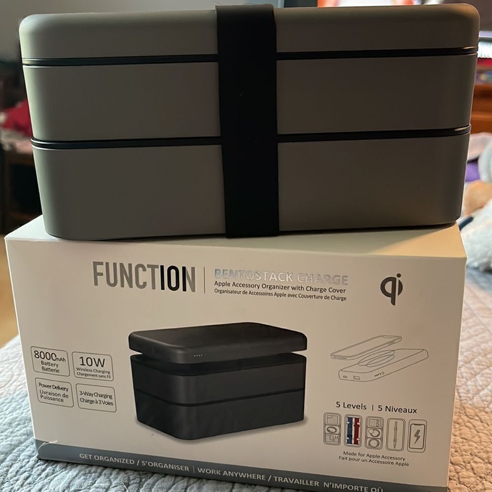 Function 1 Bentostack Charge Apple accessory organizer 5 levels